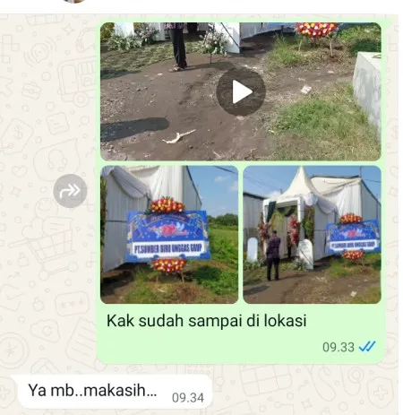 Pengiriman Karangan Bunga Wonogiri