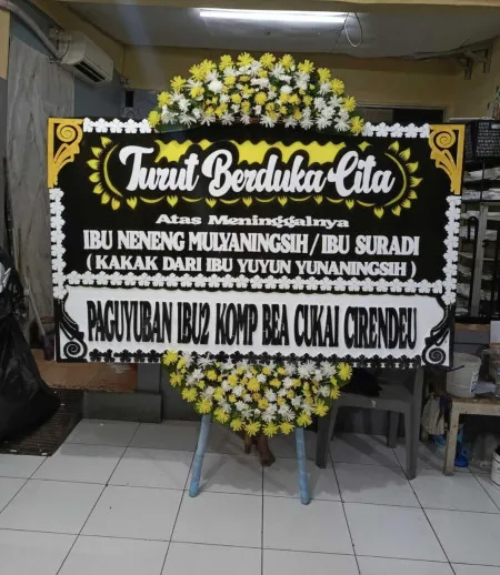 Papan Bunga Duka Wonogiri